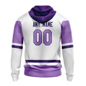 Personalized NHL Colorado Avalanche Hoodie 2024 Hockey Fight Cancer Hoodie 2