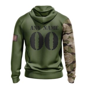 Personalized NHL Colorado Avalanche Hoodie Special Camo Skull Design Hoodie 2