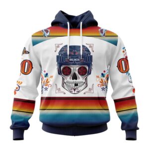 Personalized NHL Colorado Avalanche Hoodie Special Design For Dia De Los Muertos Hoodie 1