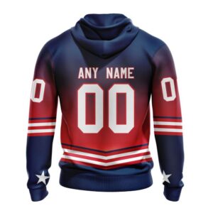 Personalized NHL Columbus Blue Jackets All Over Print Hoodie New Gradient Series Concept Hoodie 2