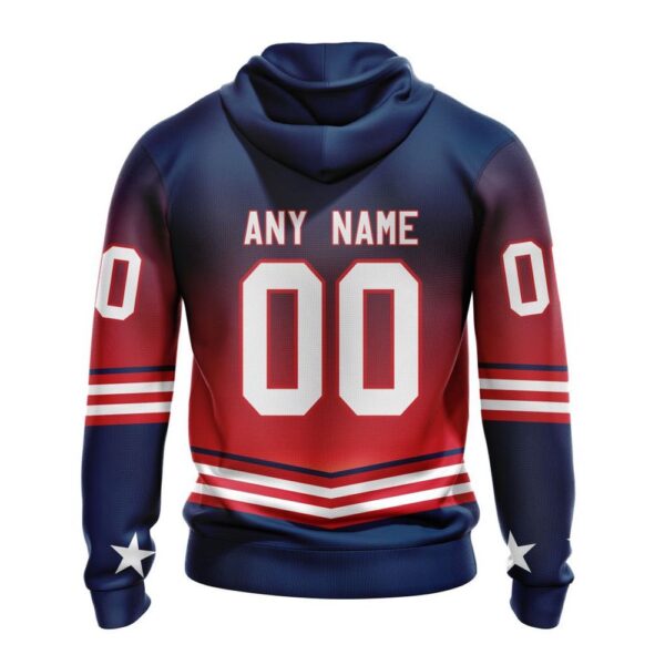 Personalized NHL Columbus Blue Jackets All Over Print Hoodie New Gradient Series Concept Hoodie