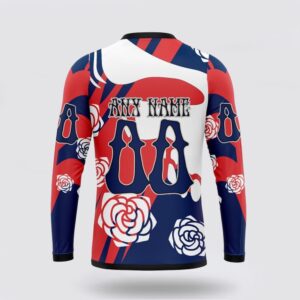 Personalized NHL Columbus Blue Jackets Crewneck Sweatshirt Special Grateful Dead Gathering Flowers Design Sweatshirt 2