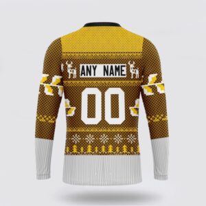 Personalized NHL Columbus Blue Jackets Crewneck Sweatshirt Specialized Unisex Sweater For Chrismas Season Sweatshirt 2