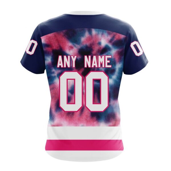 Personalized NHL Columbus Blue Jackets T-Shirt Special Pink October Fight Breast Cancer T-Shirt