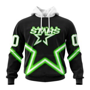 Personalized NHL Dallas Stars All Over Print Hoodie New Gradient Series Concept Hoodie 1