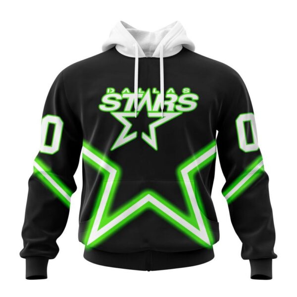 Personalized NHL Dallas Stars All Over Print Hoodie New Gradient Series Concept Hoodie