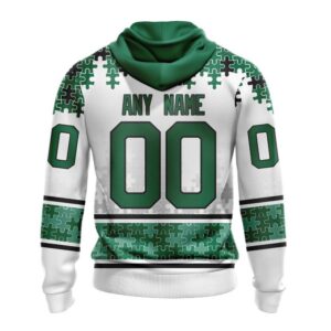 Personalized NHL Dallas Stars All Over Print Hoodie Special Autism Awareness Design With Home Jersey Style Hoodie 2