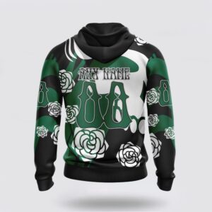 Personalized NHL Dallas Stars All Over Print Hoodie Special Grateful Dead Gathering Flowers Design Hoodie 2