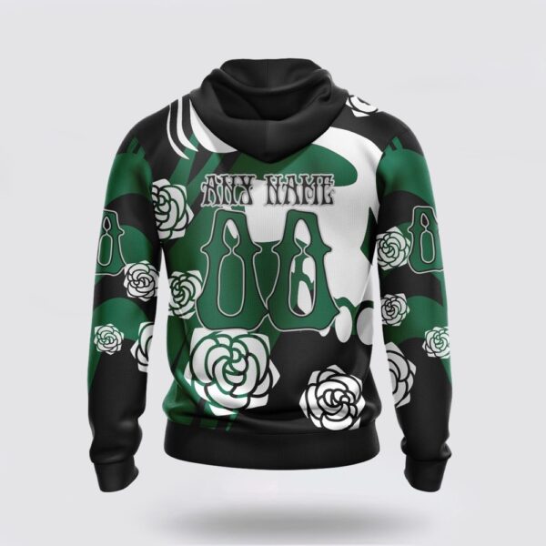 Personalized NHL Dallas Stars All Over Print Hoodie Special Grateful Dead Gathering Flowers Design Hoodie