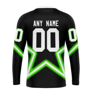 Personalized NHL Dallas Stars Crewneck Sweatshirt New Gradient Series Concept 2