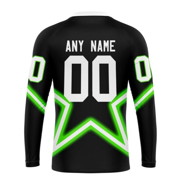 Personalized NHL Dallas Stars Crewneck Sweatshirt New Gradient Series Concept