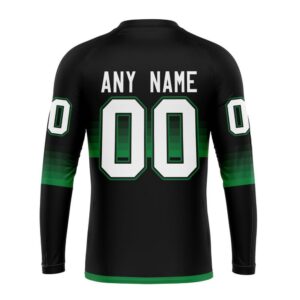 Personalized NHL Dallas Stars Crewneck Sweatshirt Special Black And Gradient Design 2