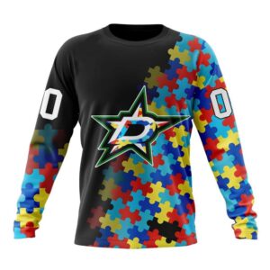 Personalized NHL Dallas Stars Crewneck…