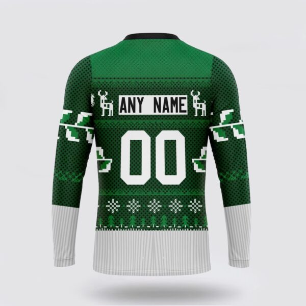 Personalized NHL Dallas Stars Crewneck Sweatshirt Specialized Unisex Sweater For Chrismas Season Sweatshirt