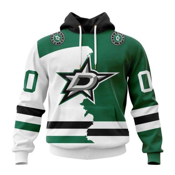 Personalized NHL Dallas Stars Hoodie 2024 Home Mix Away Hoodie