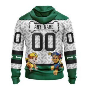 Personalized NHL Dallas Stars Hoodie Special PawPatrol Design Hoodie 2