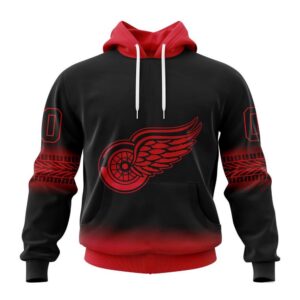 Personalized NHL Detroit Red Wings All Over Print Hoodie New Gradient Series Concept Hoodie 1