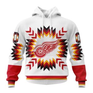 Personalized NHL Detroit Red Wings Hoodie Special Design With Native Pattern Hoodie 1