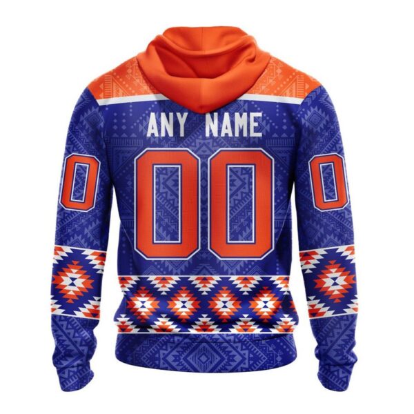 Personalized NHL Edmonton Oilers All Over Print Hoodie Special Design With Native Pattern Hoodie