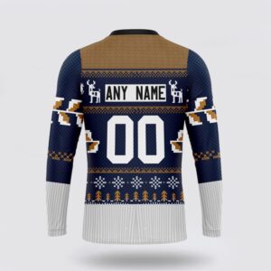 Personalized NHL Edmonton Oilers Crewneck Sweatshirt Specialized Unisex Sweater For Chrismas Season Sweatshirt 2