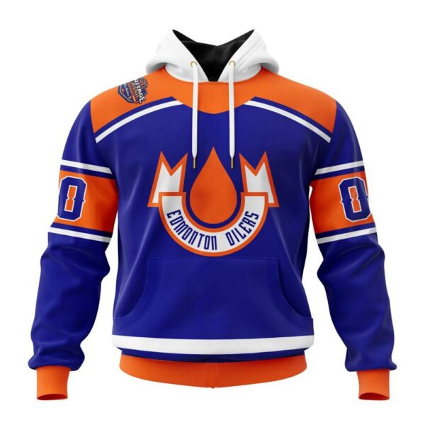 Personalized NHL Edmonton Oilers Hoodie 2024 Heritage Classic Concept Hoodie