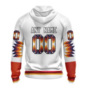 Personalized NHL Edmonton Oilers Hoodie Special Design With Native Pattern Hoodie 2