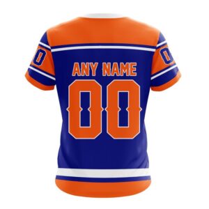 Personalized NHL Edmonton Oilers T Shirt 2024 Heritage Classic Concept T Shirt 2