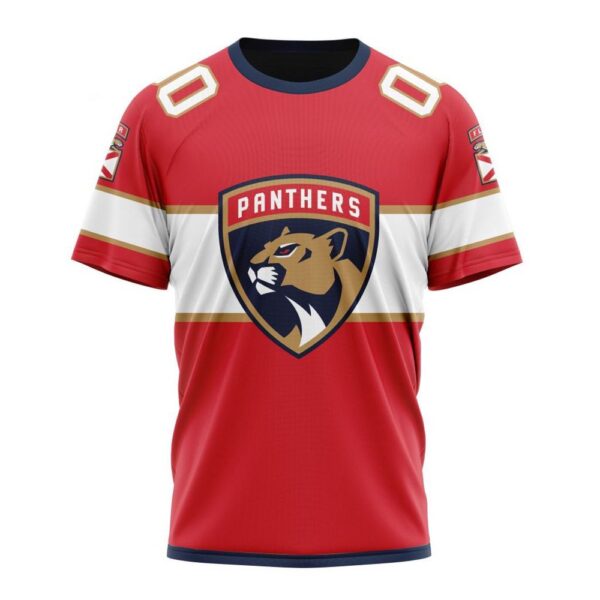 Personalized NHL Florida Panthers T-Shirt 2024 Home Kits T-Shirt