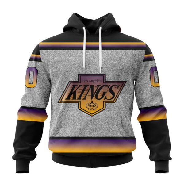 Personalized NHL Los Angeles Kings All Over Print Hoodie New Gradient Series Concept Hoodie