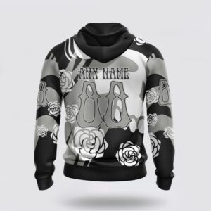 Personalized NHL Los Angeles Kings All Over Print Hoodie Special Grateful Dead Gathering Flowers Design Hoodie 2