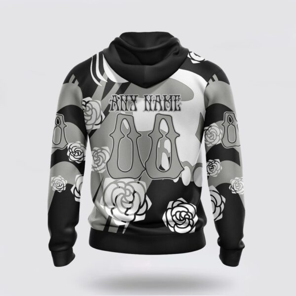 Personalized NHL Los Angeles Kings All Over Print Hoodie Special Grateful Dead Gathering Flowers Design Hoodie