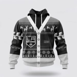 Personalized NHL Los Angeles Kings All Over Print Unisex Hoodie For Chrismas Season Hoodie 1