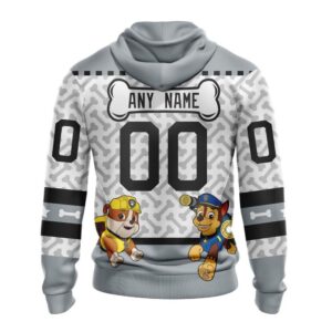 Personalized NHL Los Angeles Kings Hoodie Special PawPatrol Design Hoodie 2