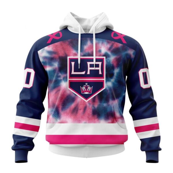 Personalized NHL Los Angeles Kings Hoodie Special Pink October Fight Breast Cancer Hoodie