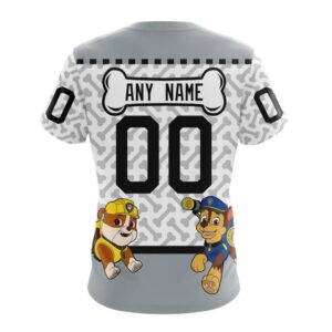 Personalized NHL Los Angeles Kings T Shirt Special PawPatrol Design T Shirt 2