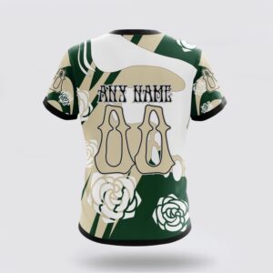 Personalized NHL Minnesota Wild 3D T Shirt Special Grateful Dead Gathering Flowers Design T Shirt 2