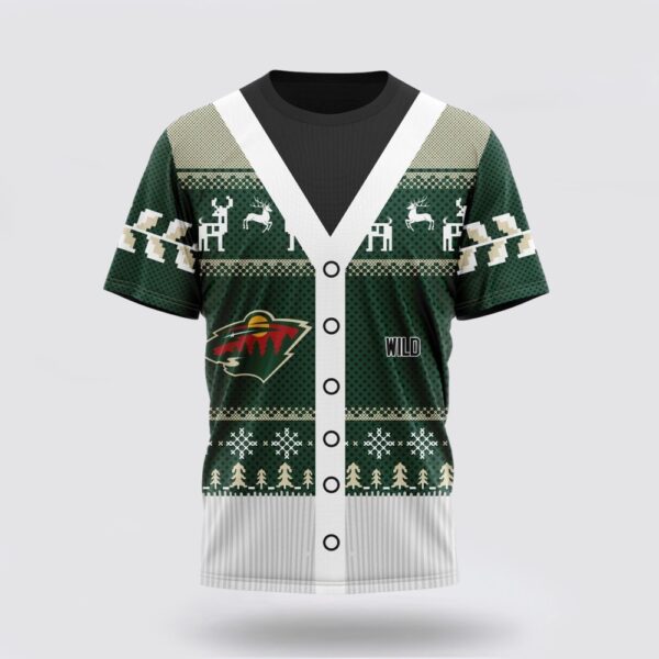 Personalized NHL Minnesota Wild 3D T Shirt Specialized Unisex Sweater For Chrismas Season T Shirt