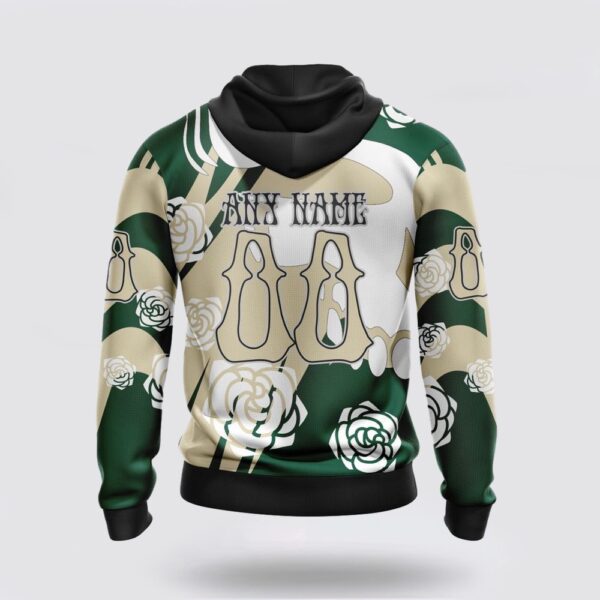Personalized NHL Minnesota Wild All Over Print Hoodie Special Grateful Dead Gathering Flowers Design Hoodie
