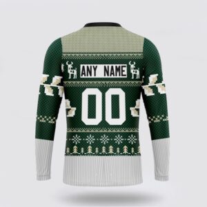 Personalized NHL Minnesota Wild Crewneck Sweatshirt Specialized Unisex Sweater For Chrismas Season Sweatshirt 2