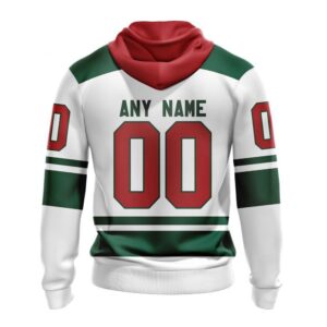 Personalized NHL Minnesota Wild Hoodie 2024 Away Kits Hoodie 2