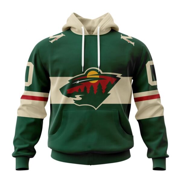 Personalized NHL Minnesota Wild Hoodie 2024 Home Kits Hoodie