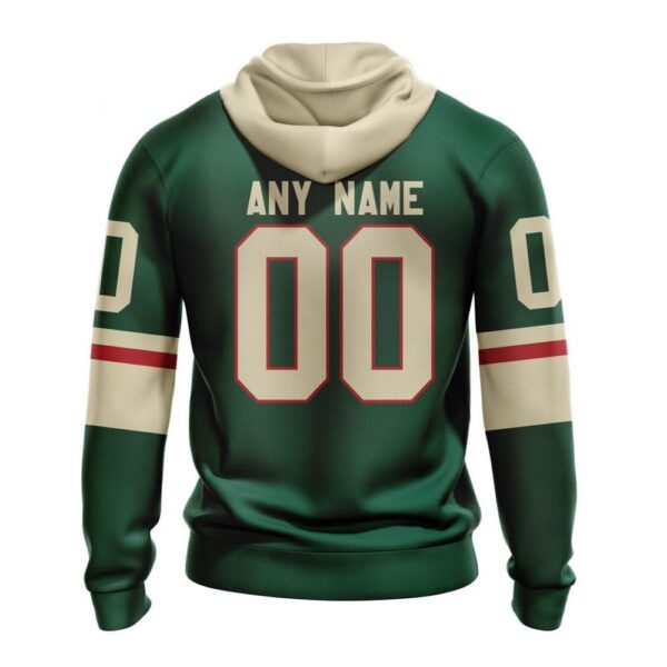 Personalized NHL Minnesota Wild Hoodie 2024 Home Kits Hoodie