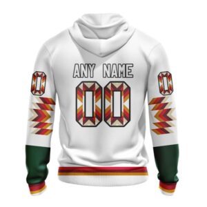 Personalized NHL Minnesota Wild Hoodie Special Design With Native Pattern Hoodie 2