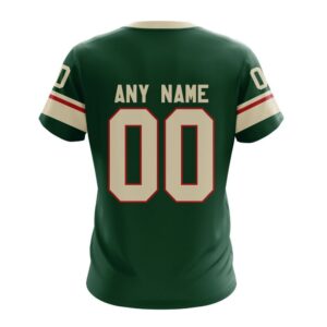 Personalized NHL Minnesota Wild T Shirt 2024 Home Kits T Shirt 2