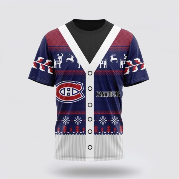 Personalized NHL Montreal Canadiens 3D T Shirt Specialized Unisex Sweater For Chrismas Season T Shirt