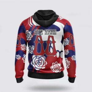 Personalized NHL Montreal Canadiens All Over Print Hoodie Special Grateful Dead Gathering Flowers Design Hoodie 2