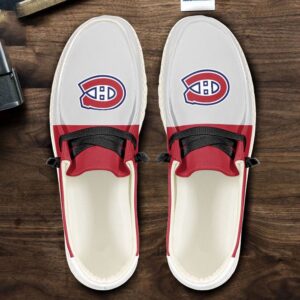Personalized NHL Montreal Canadiens Hey Dude Shoes For Hockey Fans 3