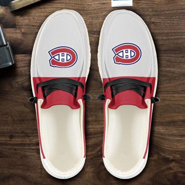 Personalized NHL Montreal Canadiens Hey Dude Shoes For Hockey Fans