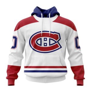 Personalized NHL Montreal Canadiens Hoodie 2024 Away Kits Hoodie 1