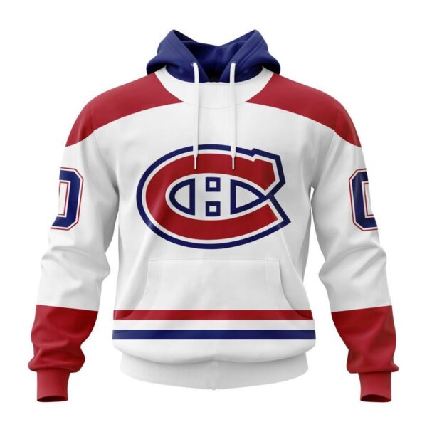 Personalized NHL Montreal Canadiens Hoodie 2024 Away Kits Hoodie
